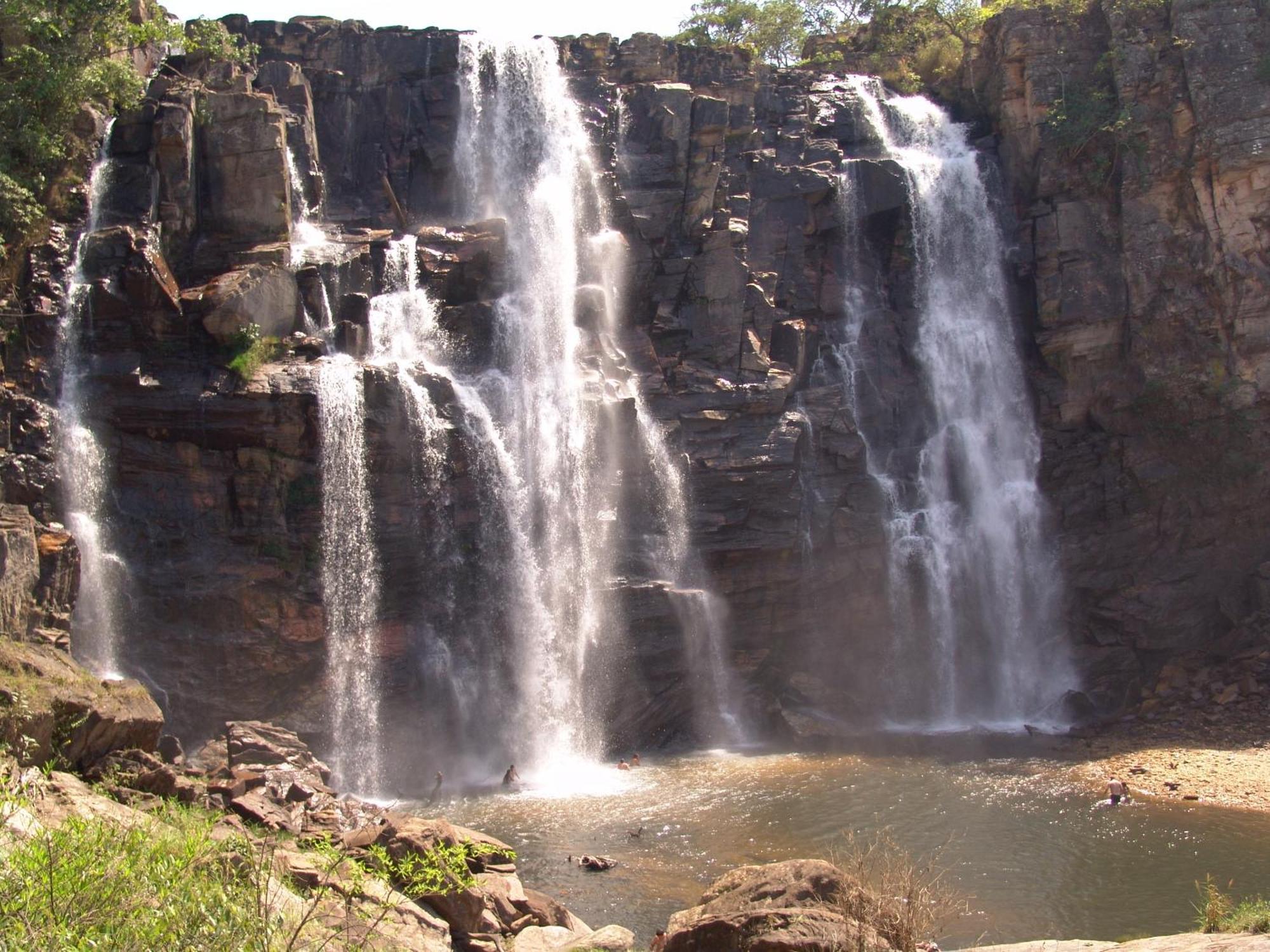 Salto Corumba Hotel Camping Clube Corumbá de Goiás Zewnętrze zdjęcie