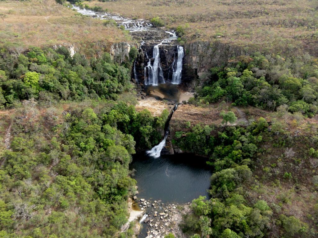 Salto Corumba Hotel Camping Clube Corumbá de Goiás Zewnętrze zdjęcie